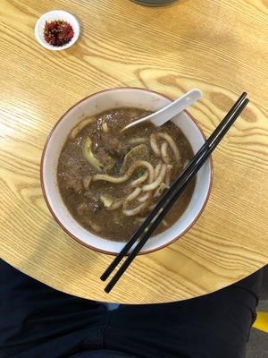 Famous Udon noodles. Love it   at Tracy Juice Culture - Tanjong Pagar in Central Singapore