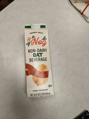 Seasonal vegan drinks at Trader Joe's in Reno