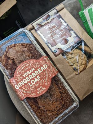 Vegan baked goods, seasonal at Trader Joe's in Reno