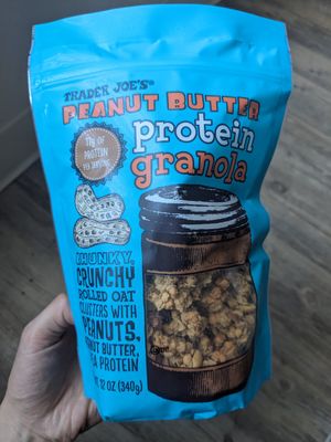 Trader Joe's granola, vegan friendly protein at Trader Joe's in Reno