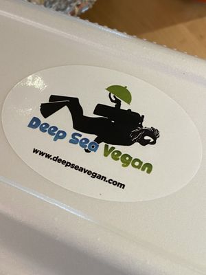 Awesome logo! at Deep Sea Vegan in Nashville