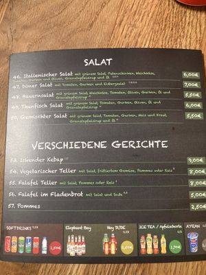 menu  at KÖNIG KEBAP BY DOGAN in Langen