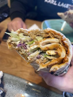 Vegan Lahmacun  #Veganuary at KÖNIG KEBAP BY DOGAN in Langen