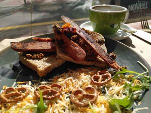 Jungle Sunrise, vegan version at Organic Jungle in Gran Canaria