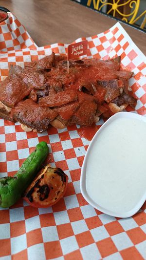 Iskender at Junk Vegan in Ankara