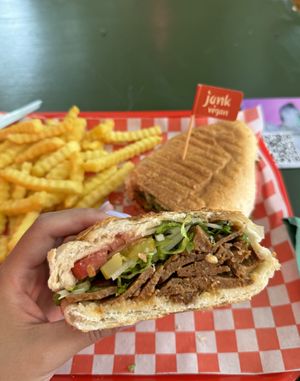 good doner for ever 😋  at Junk Vegan in Ankara