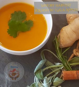 Butternut Squash with Gala Apples at Rockaway Soup Shop in Queens