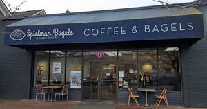 exterior at Spielman Bagels and Coffee Roasters in Portland