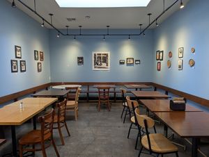interior at Spielman Bagels and Coffee Roasters in Portland