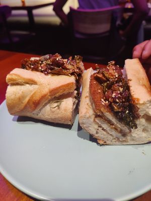 General Tso's Hoagie .... It was ok at Monster Vegan in Philadelphia