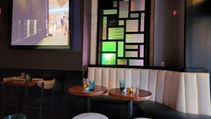 Inside at Monster Vegan in Philadelphia