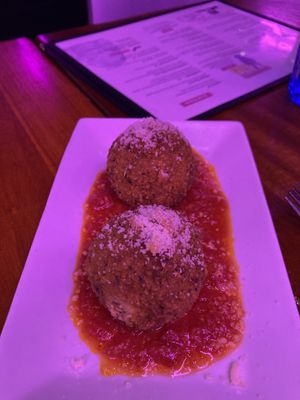 Mac and cheese balls  at Monster Vegan in Philadelphia