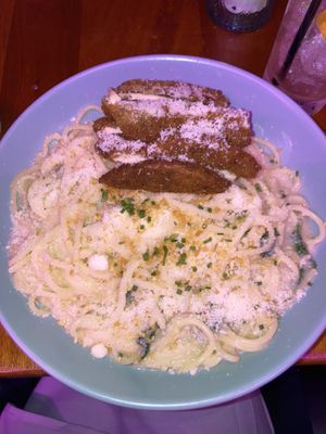 Fettuccine Alfredo   at Monster Vegan in Philadelphia