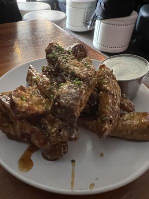 General Tso’s Wings  at Monster Vegan in Philadelphia