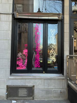 Details at Monster Vegan in Philadelphia