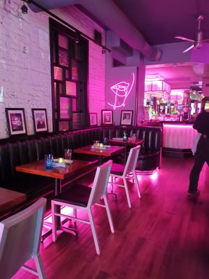 Interior at Monster Vegan in Philadelphia