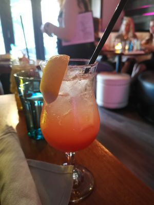 Something with strawberry I think at Monster Vegan in Philadelphia