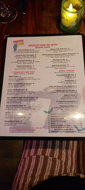  at Monster Vegan in Philadelphia