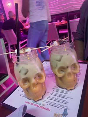 Halloween drinks  at Monster Vegan in Philadelphia