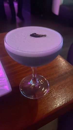 Elvira’s cocktail  at Monster Vegan in Philadelphia