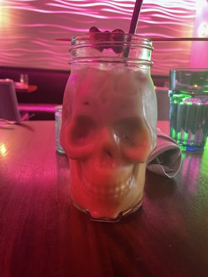 Pumpkin mocktails   at Monster Vegan in Philadelphia