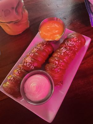 Bavarian pretzel app  at Monster Vegan in Philadelphia