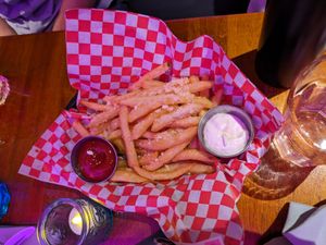Truffle fries at Monster Vegan in Philadelphia