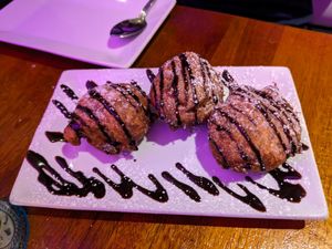 Oreo Beignets at Monster Vegan in Philadelphia