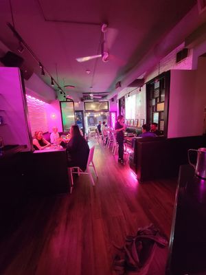 Inside at Monster Vegan in Philadelphia