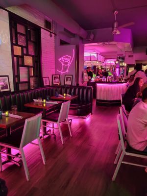 Inside at Monster Vegan in Philadelphia