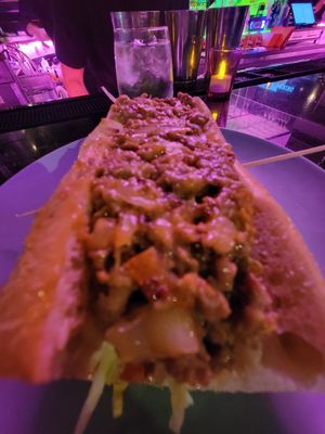 Cheesesteak  vegan at Monster Vegan in Philadelphia
