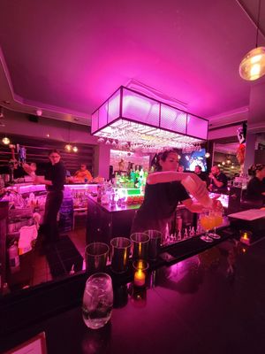 Bar at Monster Vegan in Philadelphia