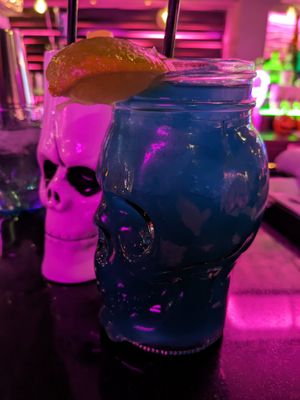 Happy hour drinks at Monster Vegan in Philadelphia