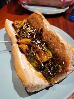 General Tso's Hoagie at Monster Vegan in Philadelphia