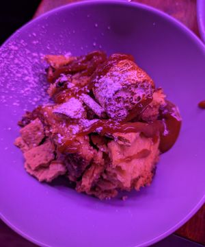 S'mores bread pudding (a little dry) at Monster Vegan in Philadelphia