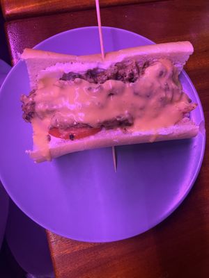 The cheesesteak   at Monster Vegan in Philadelphia