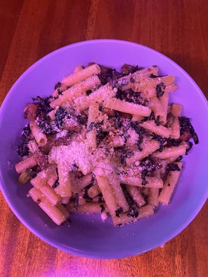 Sausage and ziti   at Monster Vegan in Philadelphia