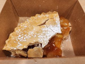 Apple pie at Monster Vegan in Philadelphia