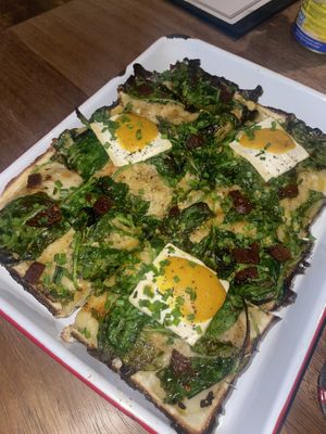 Florentine   at Four Side Vegan Pizza in Manchester