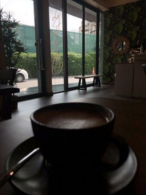 Great coffee  at Carrots The Vegan Kitchen in Bangkok