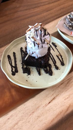 Brownie  at Carrots The Vegan Kitchen in Bangkok
