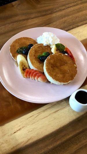 Pancake at Carrots The Vegan Kitchen in Bangkok