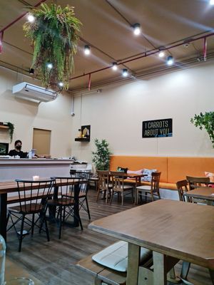 Interior  #Veganuary at Carrots The Vegan Kitchen in Bangkok