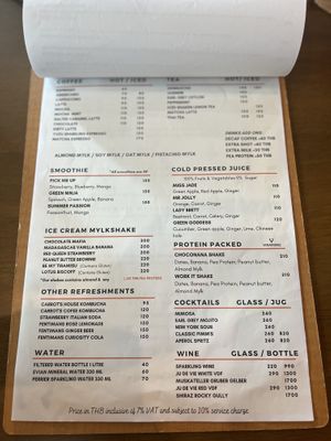   at Carrots The Vegan Kitchen in Bangkok