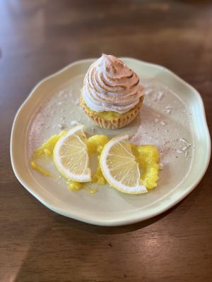 Lemon Meringue Pie  at Carrots The Vegan Kitchen in Bangkok