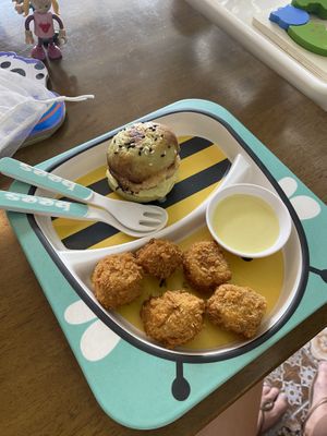 Baby carrot burger  at Carrots The Vegan Kitchen in Bangkok