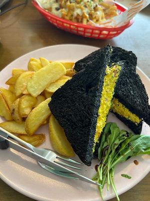 Sandwich. at Carrots The Vegan Kitchen in Bangkok