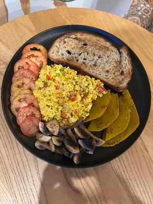 DIY Breakfast at Carrots The Vegan Kitchen in Bangkok