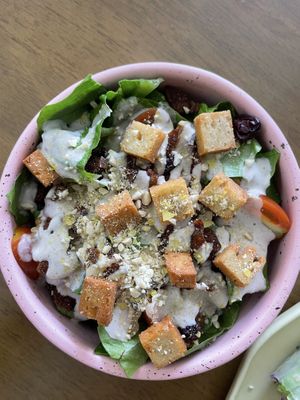 Caesar salad - recommended   at Carrots The Vegan Kitchen in Bangkok
