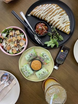 Crepe also recommended   at Carrots The Vegan Kitchen in Bangkok